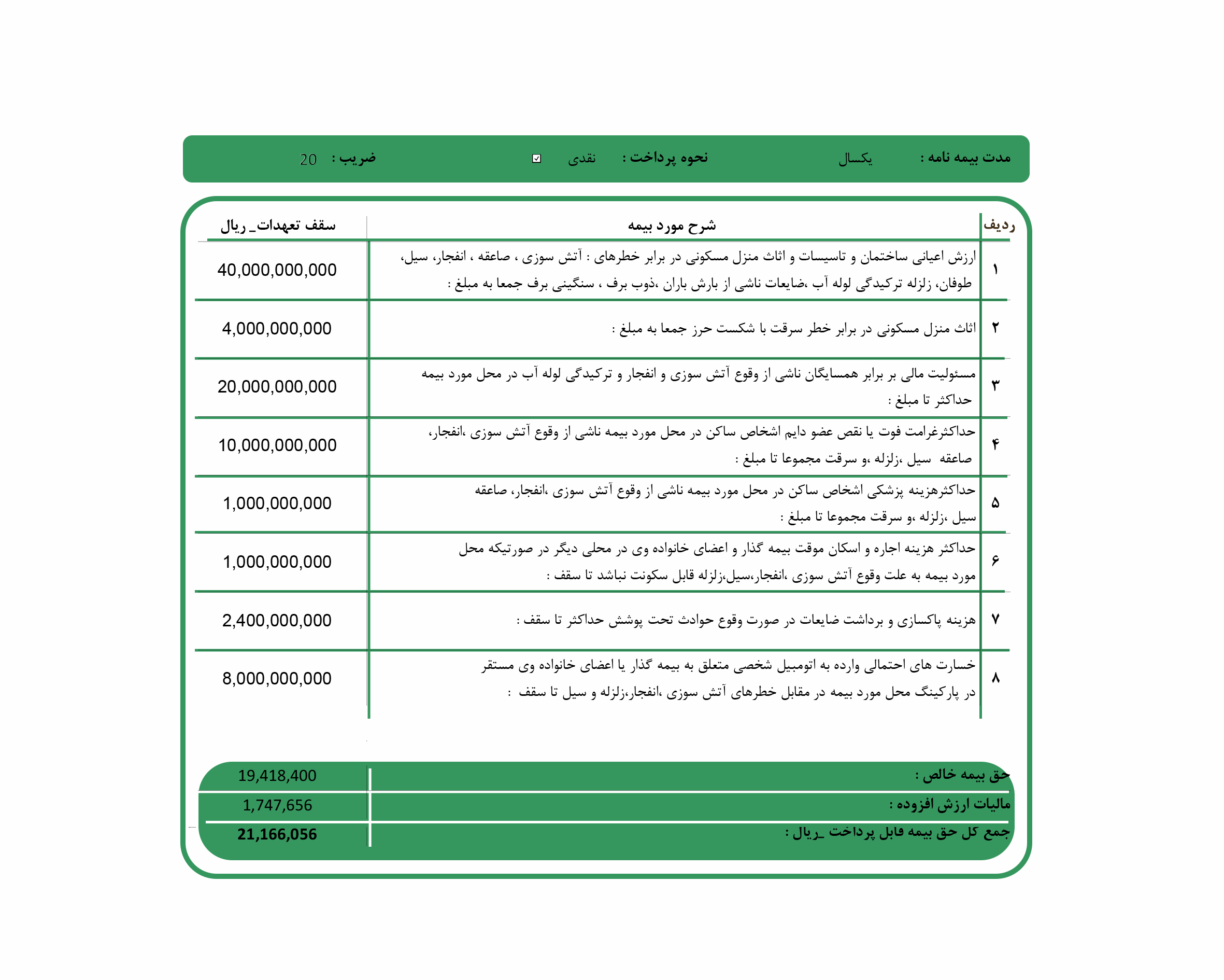 طرح حامی بیمه ایران